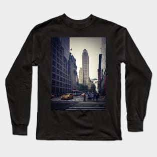 Garment District, Manhattan, NYC Long Sleeve T-Shirt